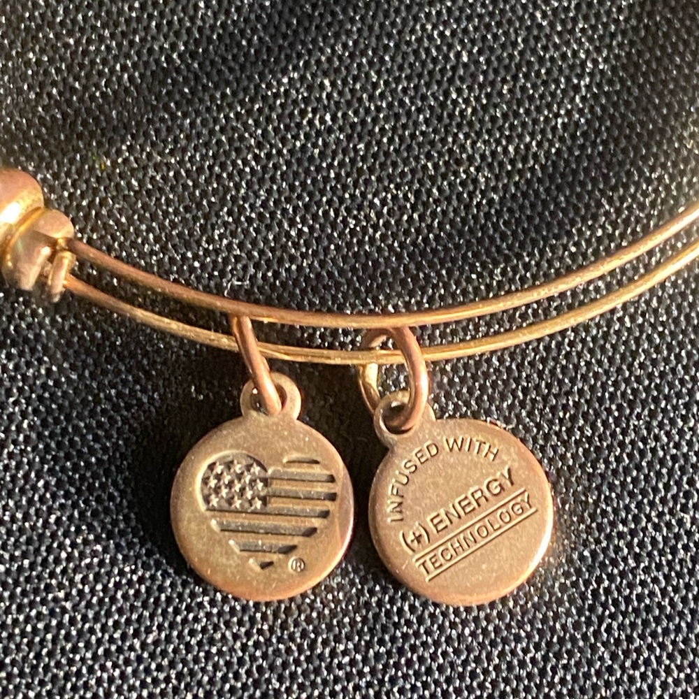 Alex & Ani Yellow and Gold Beaded Bracelet - Picture 3 of 3